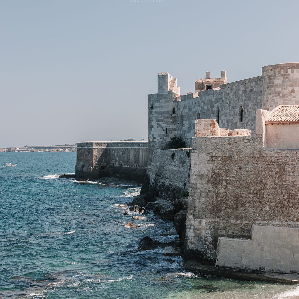 Exterior of CAstello Maniace